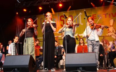 Erfolgreiche Premiere auf dem Rudolstadt-Festival