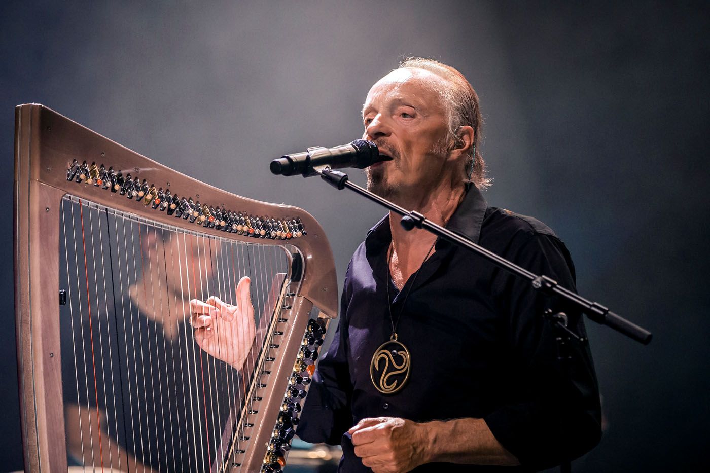 Alan Stivell beim Festival de Cornouaille im bretonischen Quimper 2016