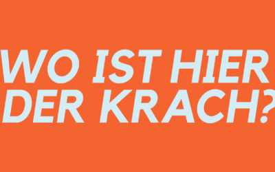 Wo ist hier der Krach?