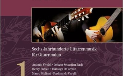 Saitenwege für zwei Gitarren 1 + 2