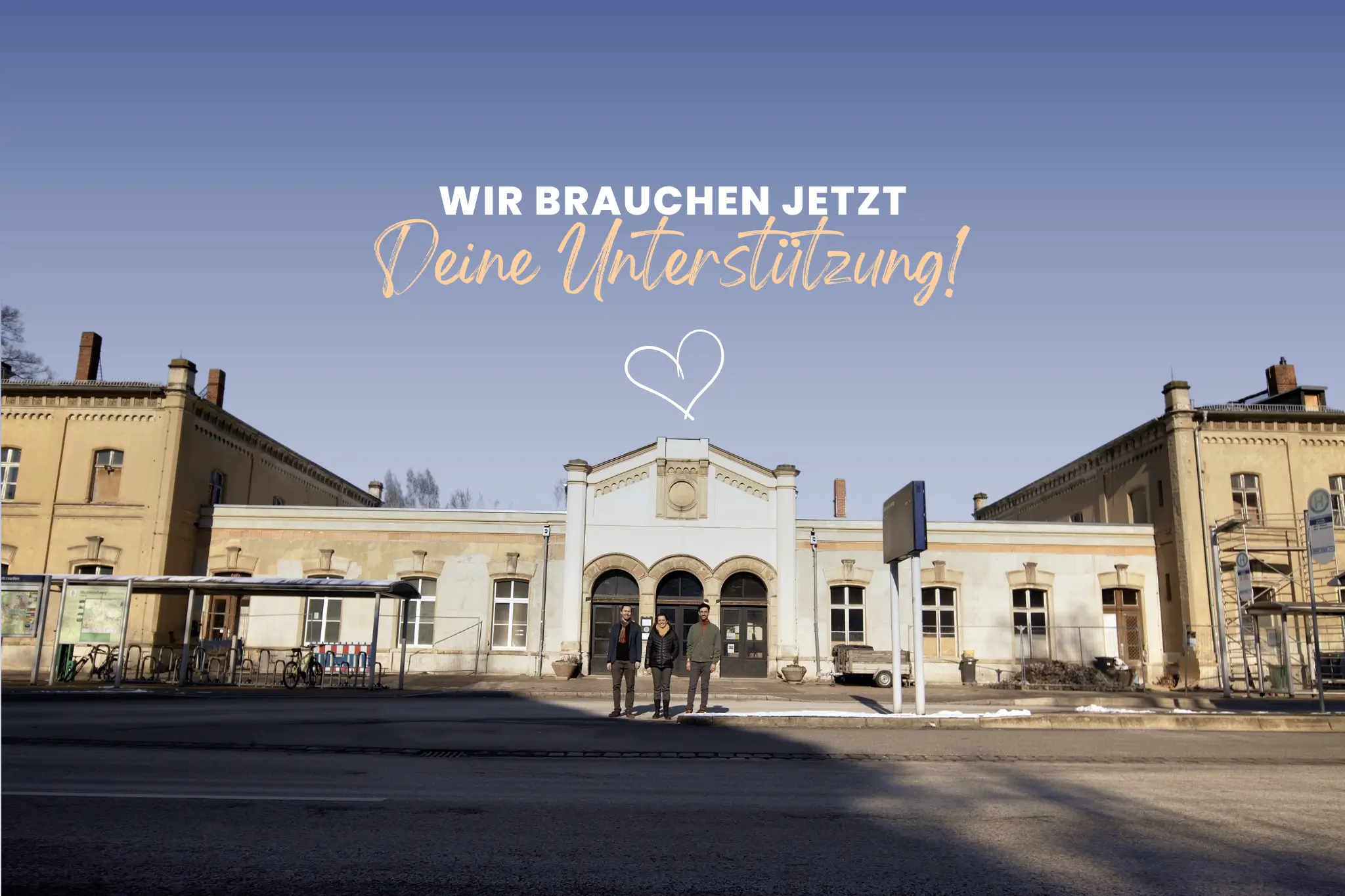 Kulturbahnhof Leisnig braucht Unterstützung